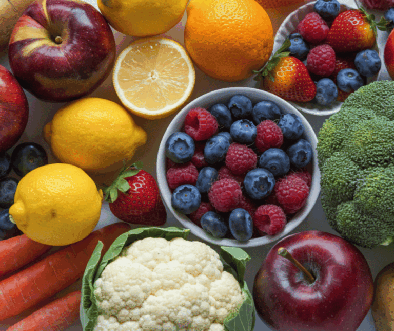 Fruits and vegetables
