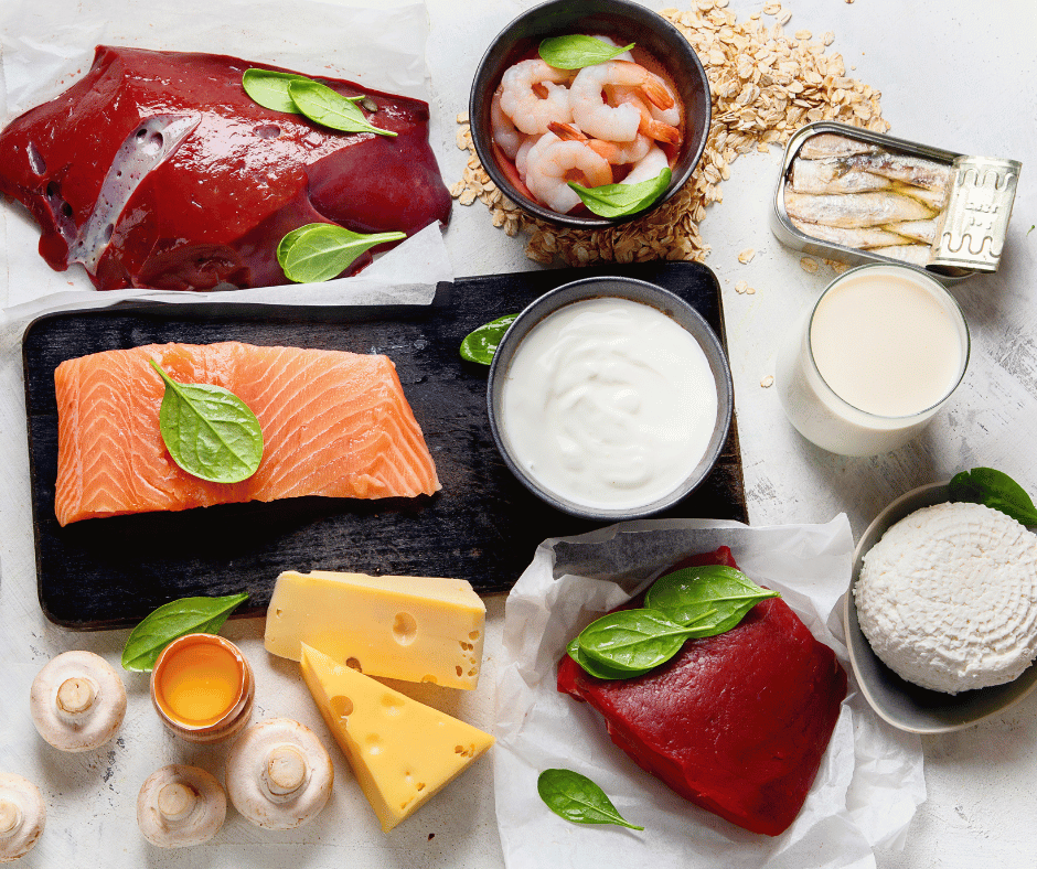 Foods high in B12 vitamins