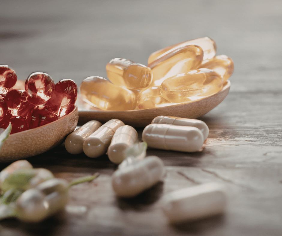 Supplements in pill form